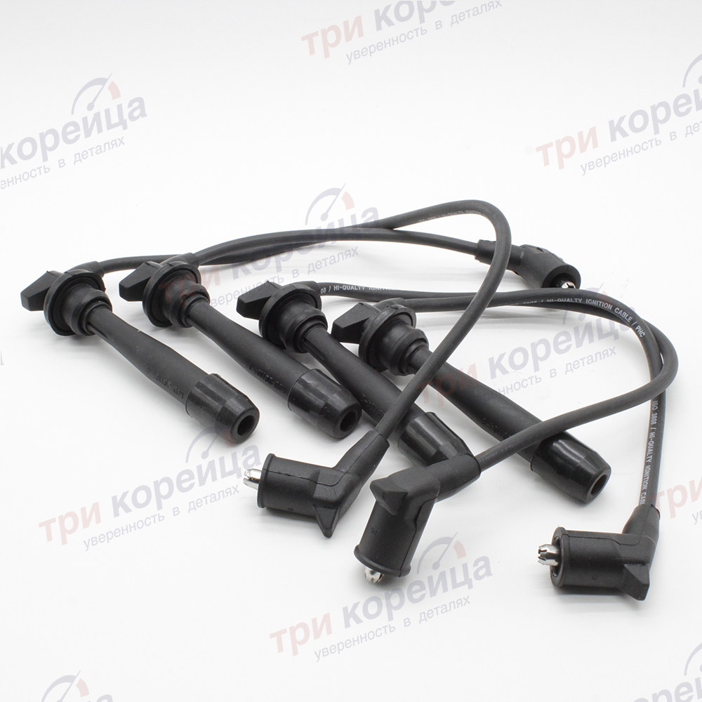 Провода высоковольтные (комплект 4 провода) Getz. Артикул 2750126D00. Производитель Valeo Корея. Изображение №1