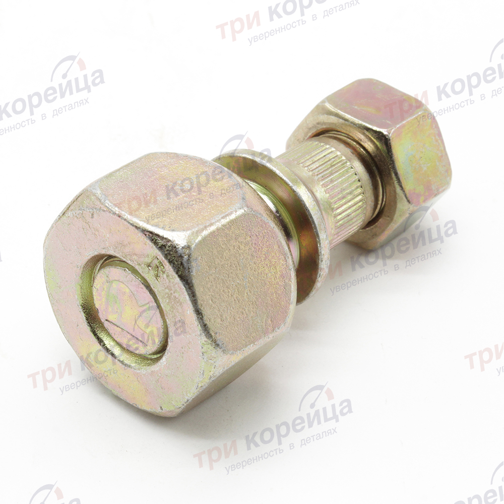 Шпилька колеса передняя правая в сборе (гайка 38мм) HD65 County SKV/Ychen Корея 5177545000. Фото №1 в каталоге ТРИКОР.