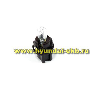 Лампа щитка приборов с патроном 24V3.4W HD65/72/78. Артикул 941227A000. Производитель Оригинал. Изображение №1