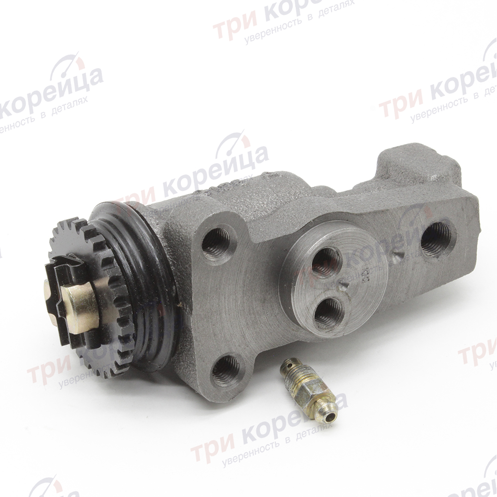 Цилиндр тормозной рабочий HD78 County передний правый (штуцер направлен от коронки, верхний) Tcic Корея KAH0070. Фото №1 в каталоге ТРИКОР.